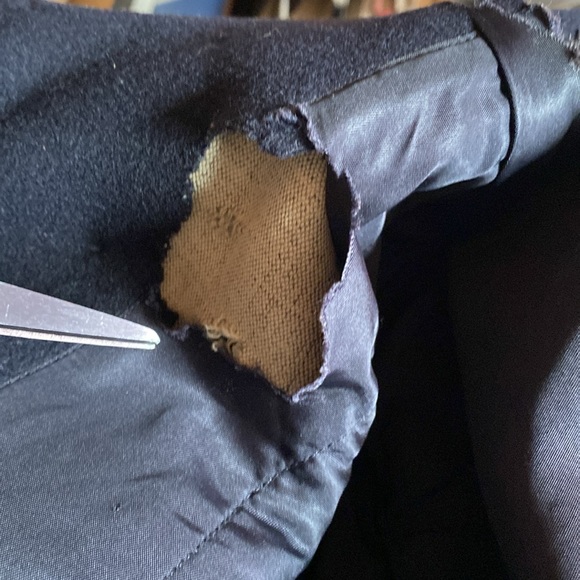 Vintage WW II authentic wool Naval Pea Coat. So sharp/very nice condition. - Picture 10 of 11